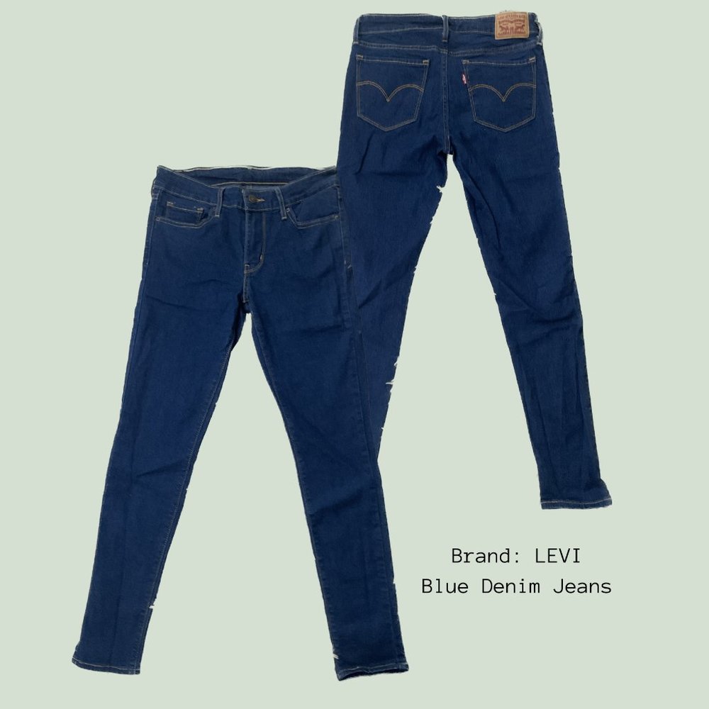 LEVI'S| Skinny Blue Denim Jeans